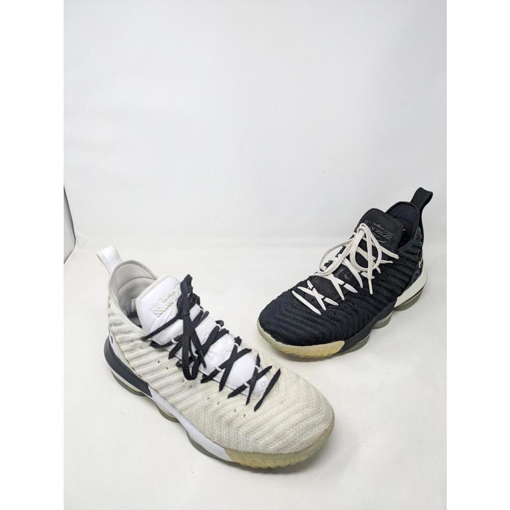 Nike LeBron 16 Equality Black White Shoes Sneakers - Men's Size 11